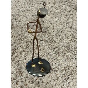 Rock Creek Metal Craft Sculpture:  Golfer